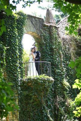 Outside Stone Arch and Gazebo 